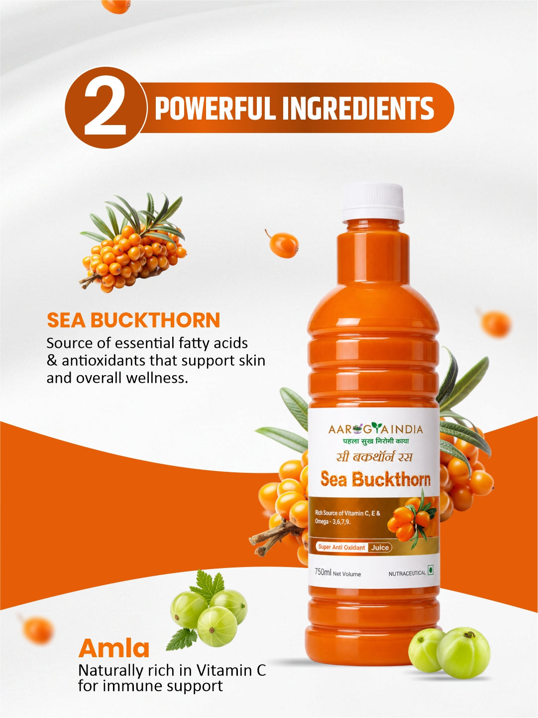 Sea Buckthorn Juice 750ML