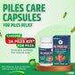 Aarogya India 3A Piles Care Capsules – Ayurvedic Herbal Support for Hemorrhoids, Fissures & Fistula | Supports Digestive & Bowel Wellness | 35 Capsules
