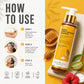 Herbal Honey Moisture Shampoo | Deep Hydration & Hair Nourishment | Honey, Aloe Vera & Herbal Extracts | Reduces Dryness, Smoothens Hair & Adds Shine | Sulfate Free Daily Care Shampoo for Men & Women Pack of 2