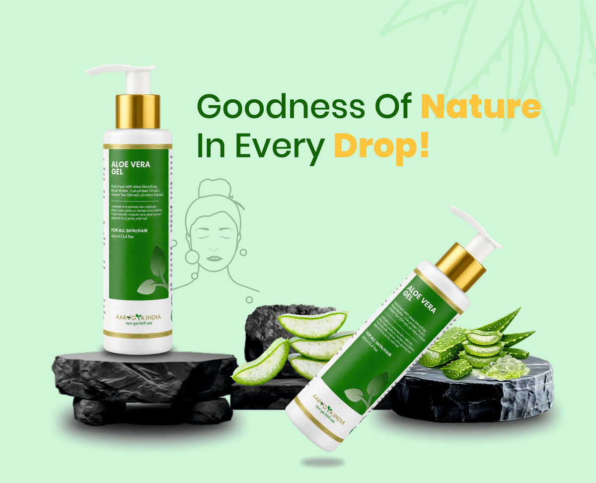 Aarogya India Wellness Combo: Your 4-in-1 Solution for Health & Beauty