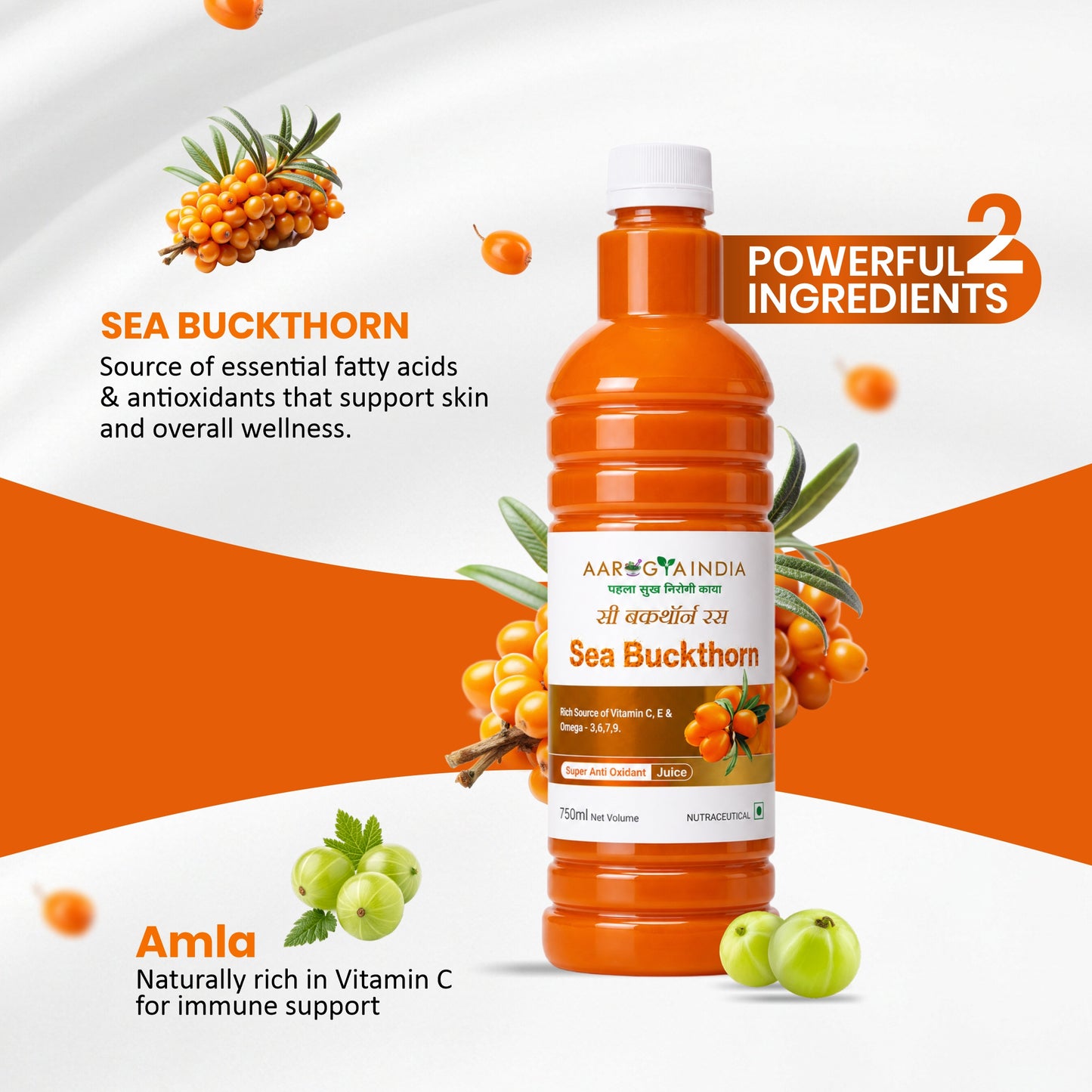 Sea Buckthorn Juice 750ML