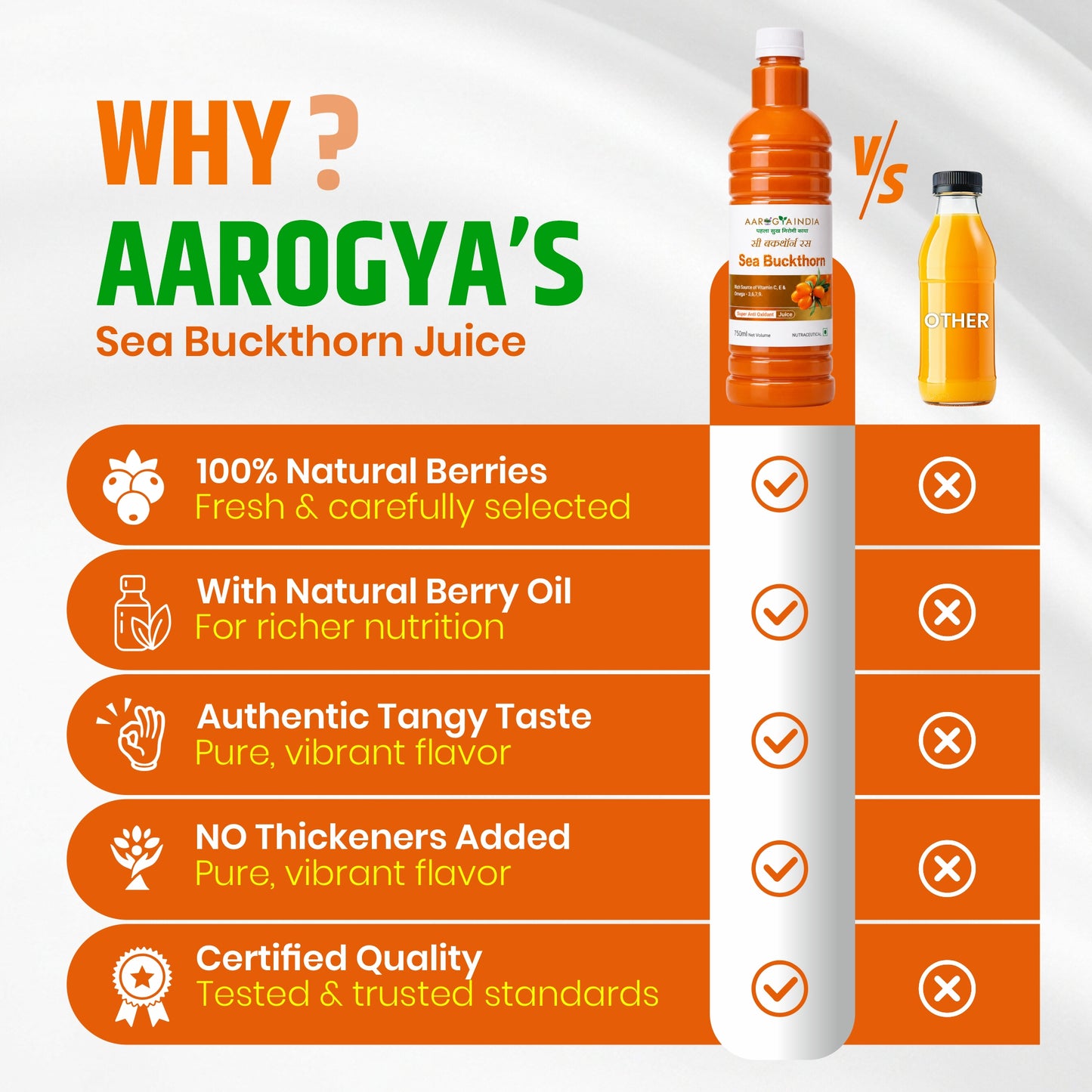 Sea Buckthorn Juice 750ML