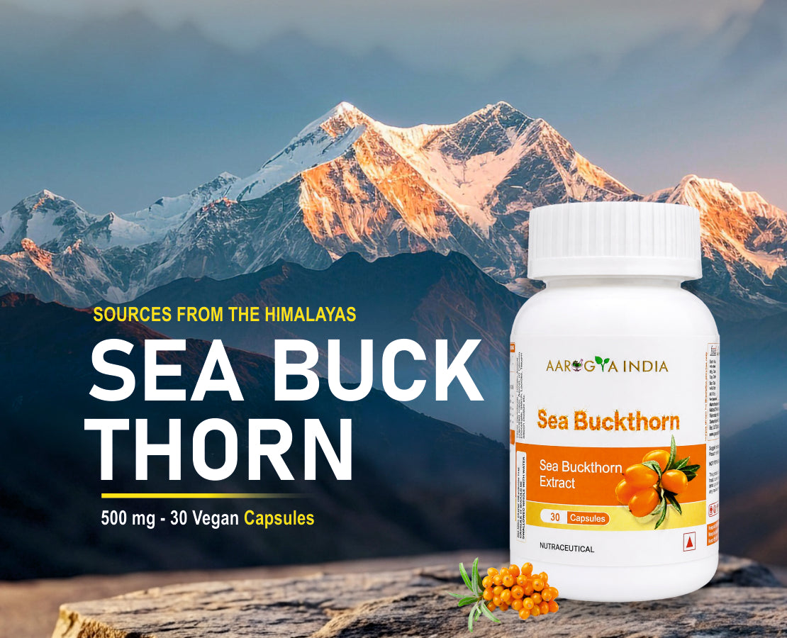 Sea Buckthorn Wellness Combo: Boost Your Health with Juice & Capsules