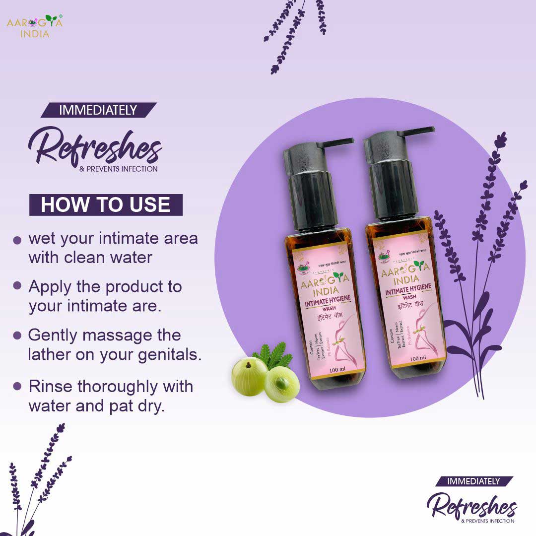 Daily intimate wash| Hygiene Wash for Women, Vaginal Wash, Smooths Skin | Anti-Bacterial and prevents infections | Restores pH Balanace| No itching, Burning, white Discharge| 100ml