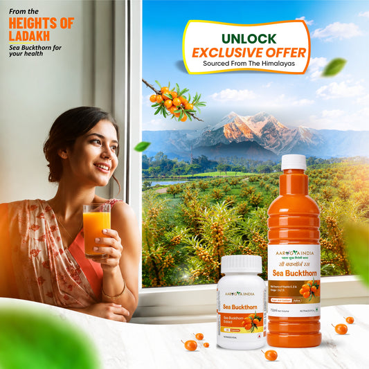 Aarogya India Wellness Combo: Your 4-in-1 Solution for Health & Beauty